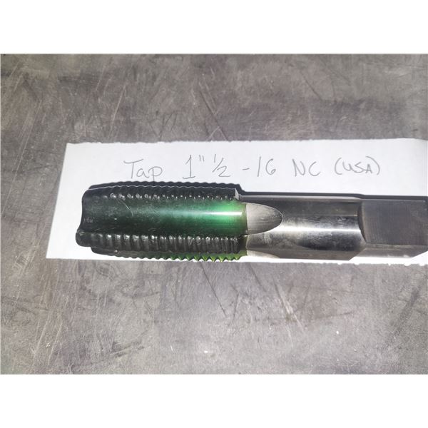Tap 1"1/2-16 NC (USA)