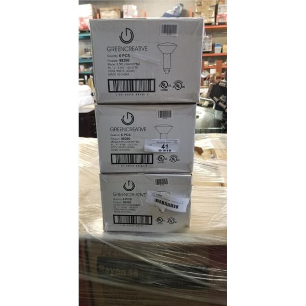 18 NEW GREEN CREATIVE TITANIUM LED 26 WATT 10120 LUMEN DOWNLIGHT BULBS, HYBRID 2 PIN / 4 PIN INSTALL