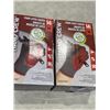 Image 1 : 2 PACKS OF FOAM LATEX XCOATED GLOVES, SIZE M, 14 PAIRS PER BOX