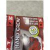 Image 2 : 2 PACKS OF FOAM LATEX XCOATED GLOVES, SIZE M, 14 PAIRS PER BOX