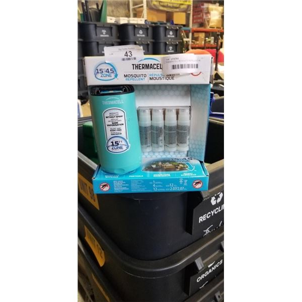 THERMACELL MOSQUITO REPELLANT 48 HOUR BONUS PACK