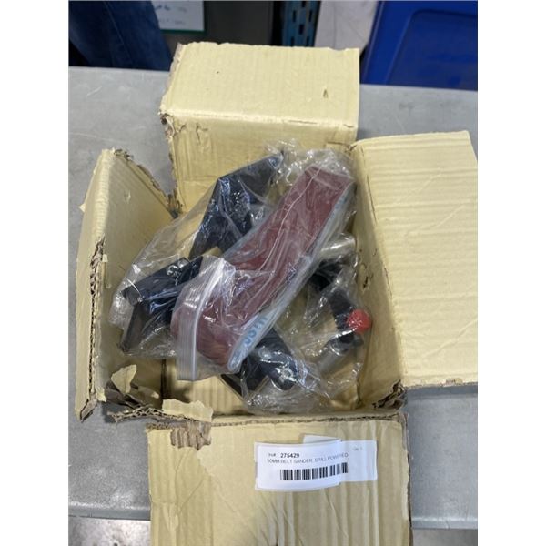 50MM BELT SANDER, DRILL POWERED