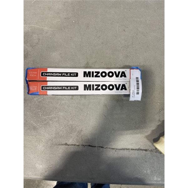 2 CHAINSAW FILE KITS