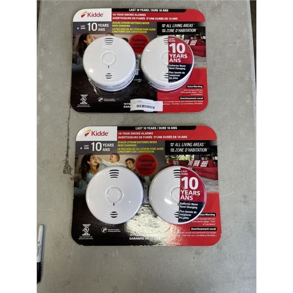 2 NEW KIDDE SMOKE ALARM SETS