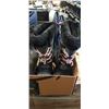 Image 3 : 4 NEW PAIRS GIRLS SIZE 2 WINTER BOOTS
