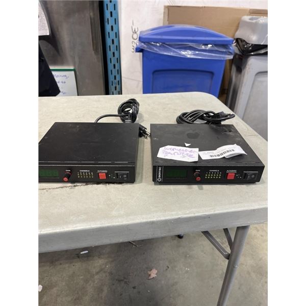 2 BERTEC AMPLIFIERS AM6800 - WORKING