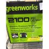 Image 2 : AS NEW GREENWORKS 2100PSI PRESSURE WASHER