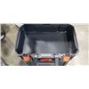 Image 2 : BLACK PLASTIC ROLLING TOOL BOX
