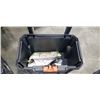 Image 3 : BLACK PLASTIC ROLLING TOOL BOX