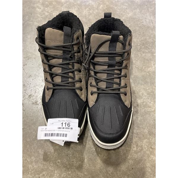 NEW PAIR MENS SIZE 11 WINTER BOOTS