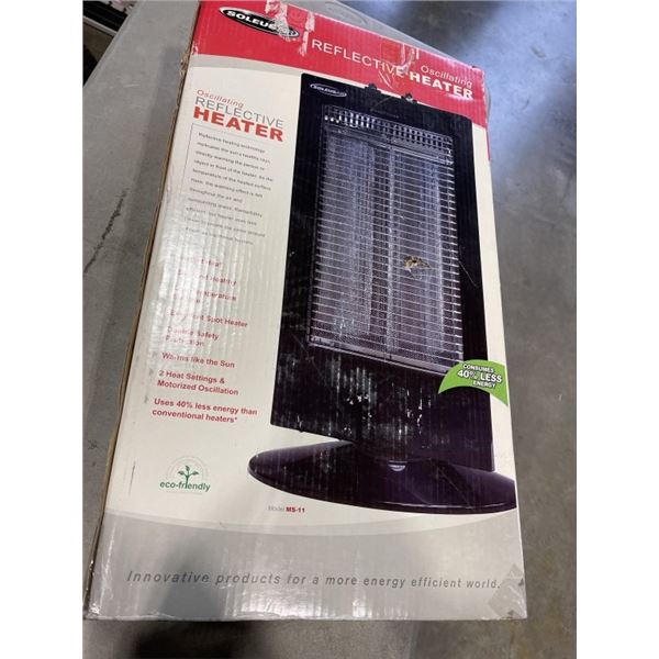 REFLECTIOVE OSCILLATING HEATER
