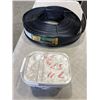 Image 1 : NEW 60FT VIGORO GARDEN EDGE AND PAIL OF 7 INCH SPIKES