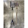 Image 2 : 2 RAKES AND 2 SHOVELS