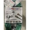Image 2 : NEW 50FT GREEN HEAVY DUTY INDOOR OUTDOOR LIGHTED 3 WIRE EXTENSION CORD, 14AWG