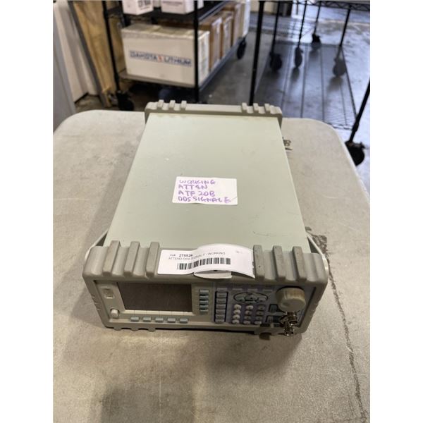 ATTEND DDS SIGNAL F - WORKING