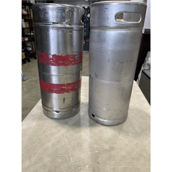 MOLSON AND HEINEKEN BEER KEGS