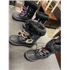 Image 3 : 4 NEW PAIRS GIRLS SIZE 12 WINTER BOOTS