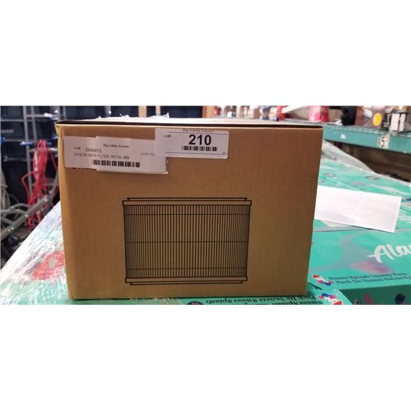 DYSON HEPA FILTER, RETAIL $99