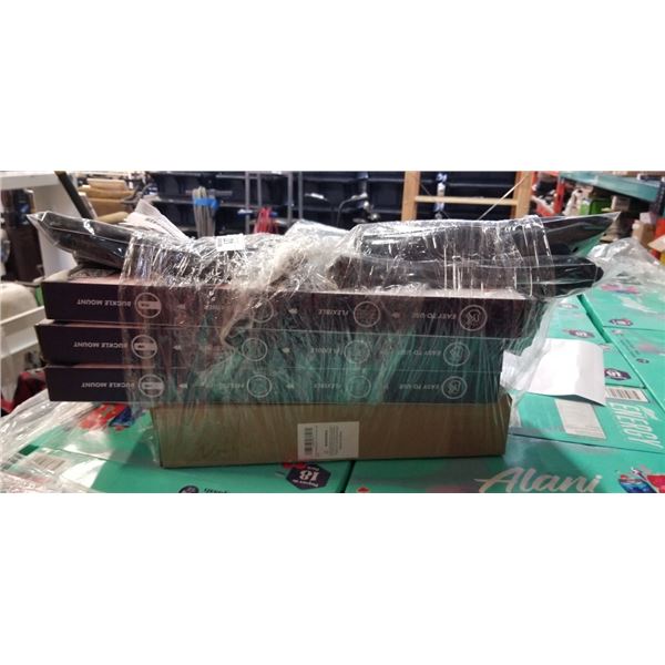 FOUR NEW MAGNETIC BLACK MESH WINDOW VEHICLE SHADES WITH TWO NEW UMBRELLA STYLE WINDSHIELD SUN SHADES