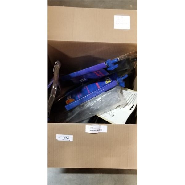 NEW FISH TANK SUPPLY INCLUDING GRAVEL CLEANER SIPHONS, PRUNING TOOL, AND OTHER ACCESSORIES