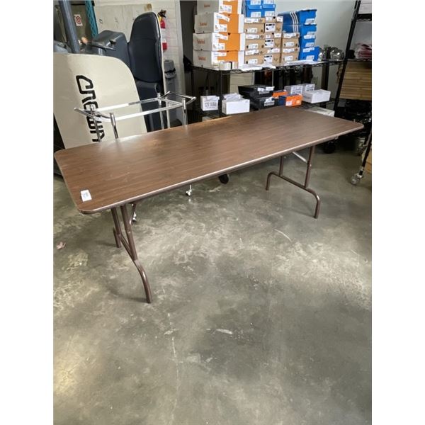 6FT SOLID FOLDING MARKET TABLE
