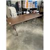 Image 1 : 6FT SOLID FOLDING MARKET TABLE