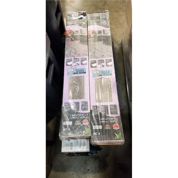 ASSORTED BOXES OF FLOORING