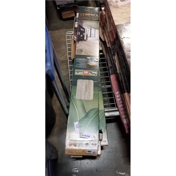 4 BOXES OF SERENIA LUXURY FLOORING, LONDON MIST OAK