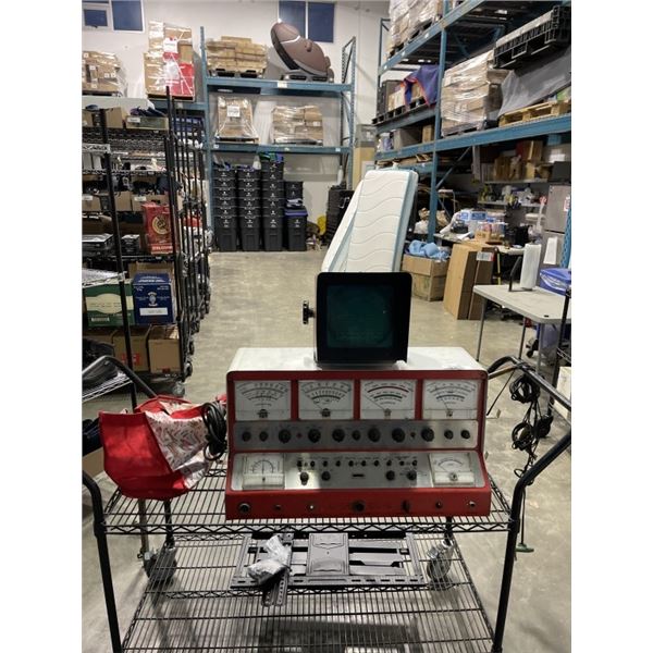 VINTAGE WORKING AUTOMOTIVE DIAGNOSTIC MACHINE