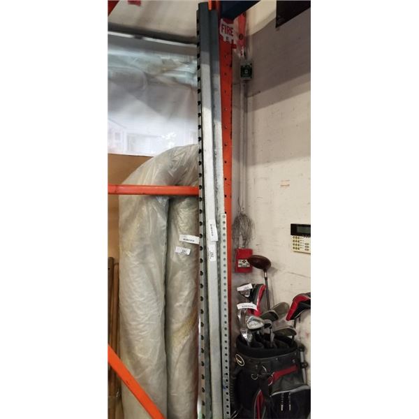 LOT OF METAL CORNERS FOR ROOFING, RACKS, ETC