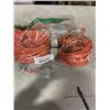 Image 1 : NEW 50FT ORANGE HEAVY DUTY INDOOR OUTDOOR LIGHTED 3 WIRE EXTENSION CORD