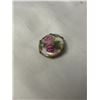 Image 2 : ANTIQUE GOLD AND HAND PAINTED PORCELAIN BROOCH