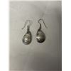 Image 1 : GENUINE VINTAGE STERLING SILVER HAIDA PAIR OF DANGLE EARRINGS, EACH HAND MARKED ND