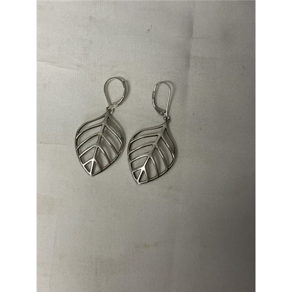 PAIR OF VINTAGE MEXICAN STERLING SILVER EARRINGS MARKED 925 TASCO