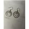 Image 2 : 2 PAIRS OF STERLING SILVER DANGLE EARRINGS