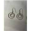 Image 3 : 2 PAIRS OF STERLING SILVER DANGLE EARRINGS