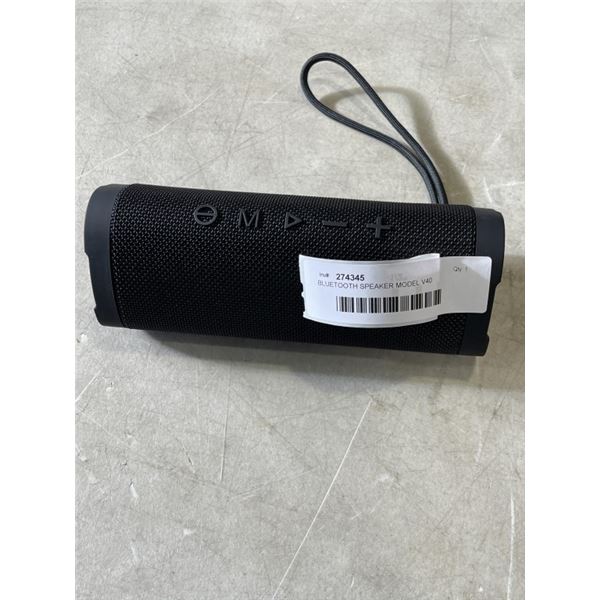 BLUETOOTH SPEAKER MODEL V40