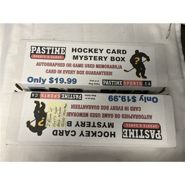 2 LARGE BOXES MOSTLY UPPER DECK HOCKEY CARDS MINT