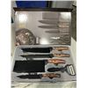 Image 2 : NEW 6PCS PROFESSIONAL KITCHEN KNIFE SET - HEAVY-DUTY 420 STAINLESS STEEL BLADES