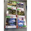 Image 1 : 6  500PC PUZZLES - ALL COMPLETE