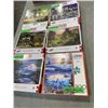 Image 2 : 6  500PC PUZZLES - ALL COMPLETE