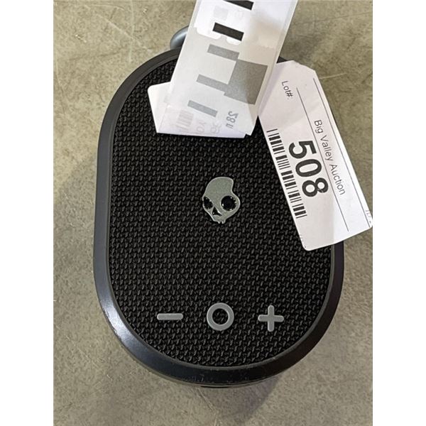 SKULLCANDY KILO WATERPROOF BLUETOOTH PORTABLE SPEAKER - TESTED WORKING, RETAIL $54