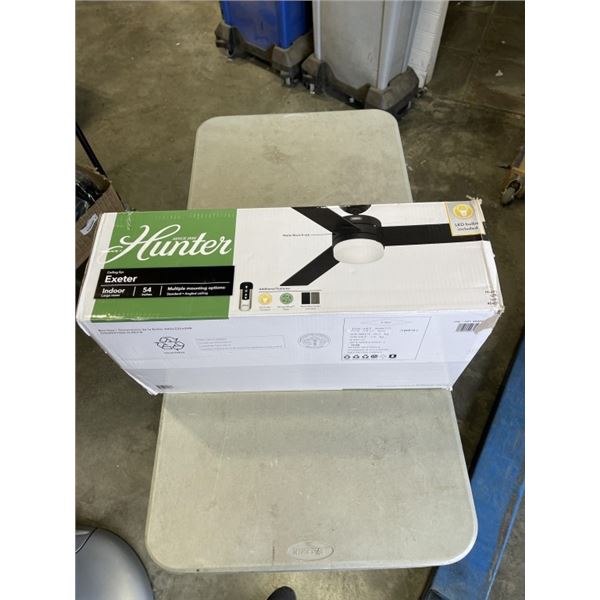 HUNTER EXETER INDOOR 54 INCH CEILING FAN