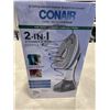 Image 1 : CONAIR 2 IN 1 STEAMER AND IRON