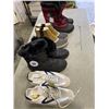 Image 1 : FOUR PAIRS OF NEW SIZE 8 WINTER BOOTS SHOES AND EDDIE BAUER BOOTS