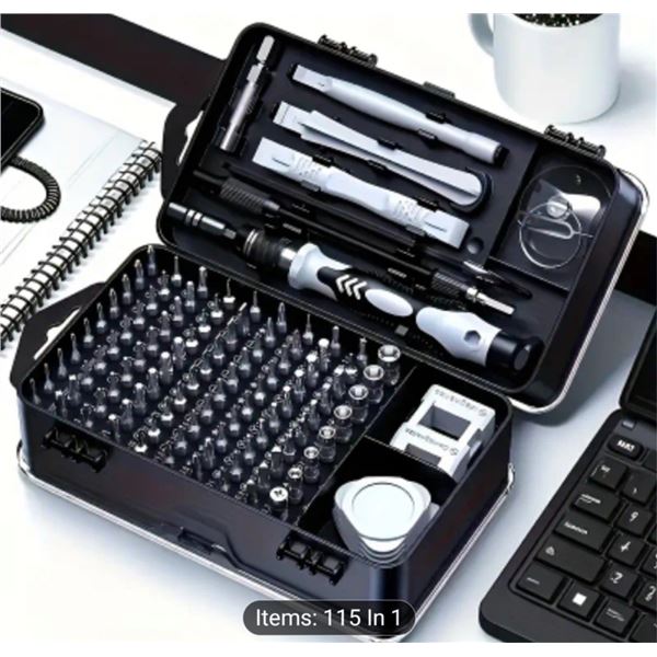 NEW PRECISION SCREWDRIVER SET 115PCS