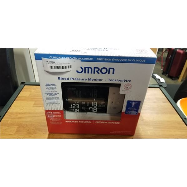 AS NEW OMRON BLOOD PRESSURE MONITOR