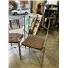 Image 3 : 2 DECORATIVE METAL ACCENT CHAIRS