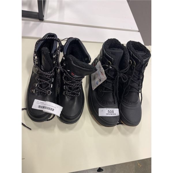 2 NEW PAIRS LADIES 3M SIZE 6 WINTER BOOTS