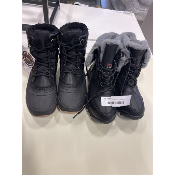 2 NEW PAIRS LADIES 3M SIZE 6 WINTER BOOTS